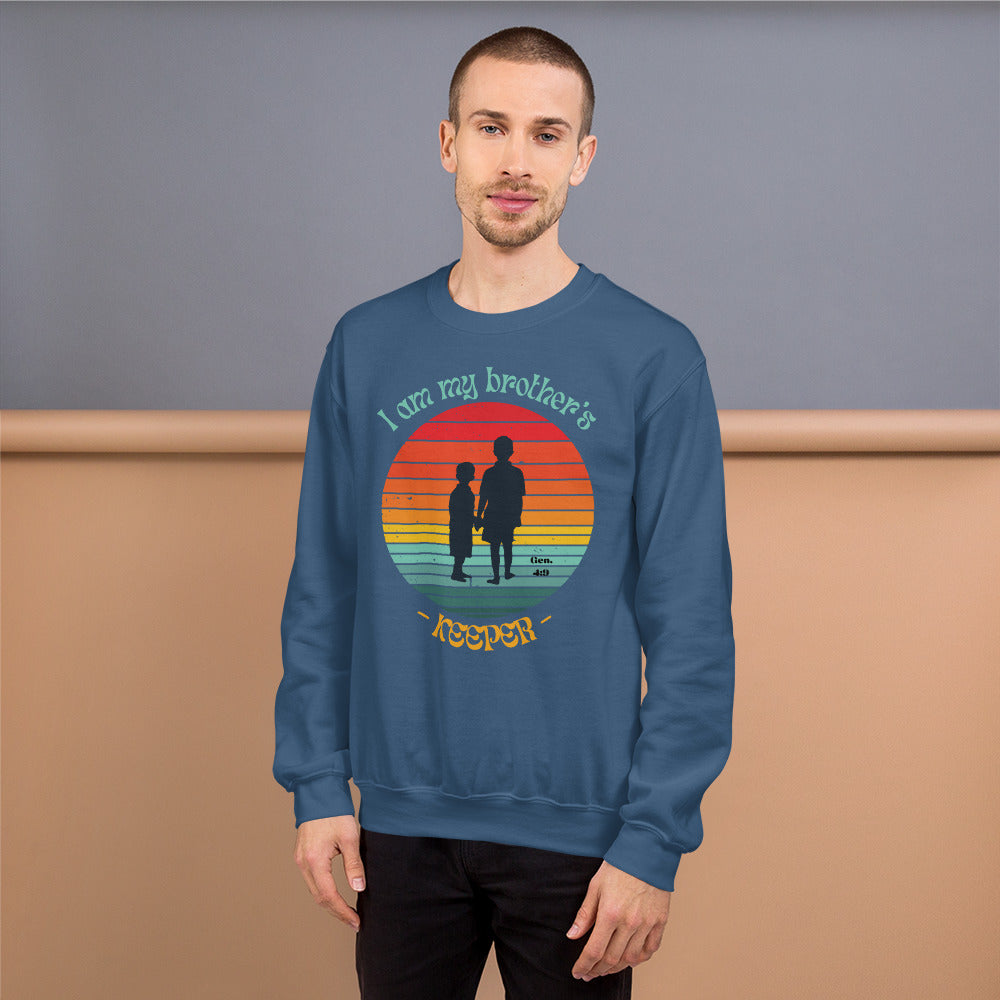 Brother's Keeper Sweatshirt (male black logo)