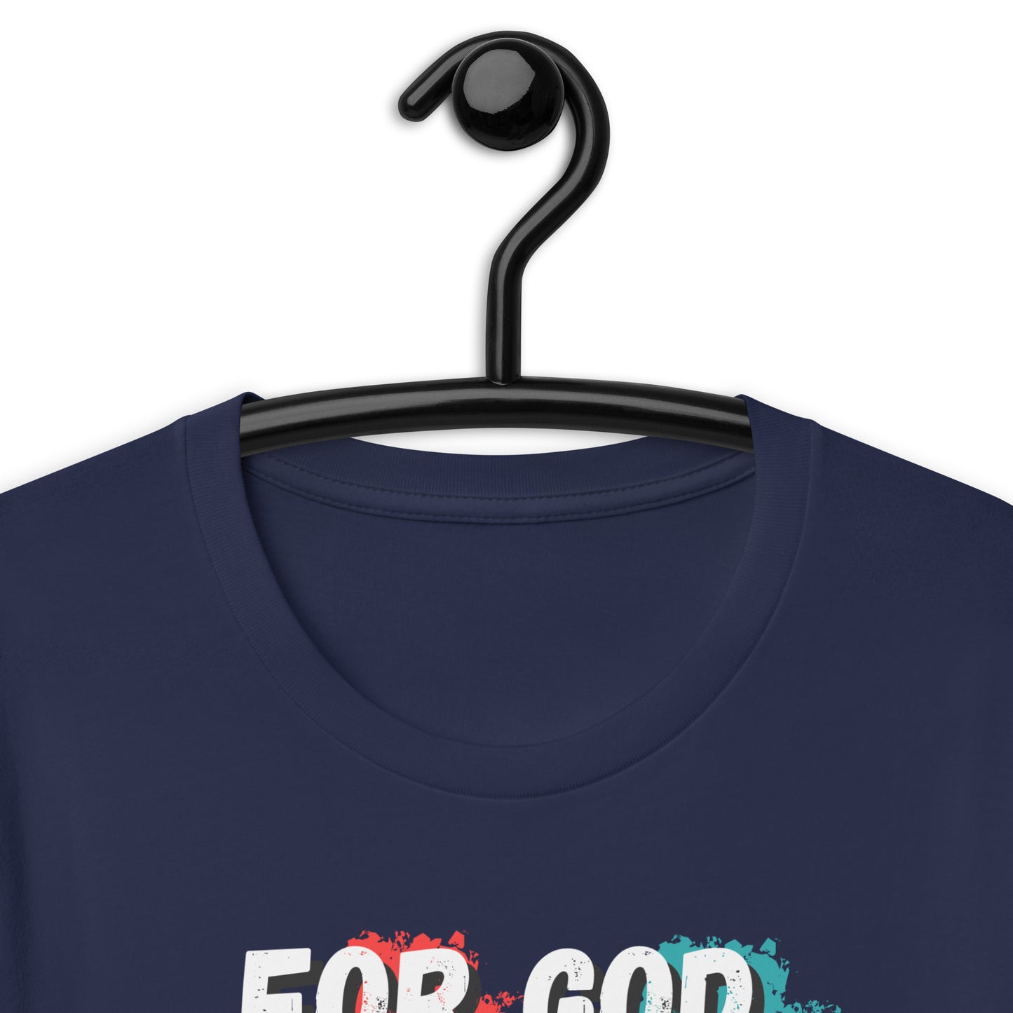 For God I Will Live, For God I Will Die (stripe) t-shirt