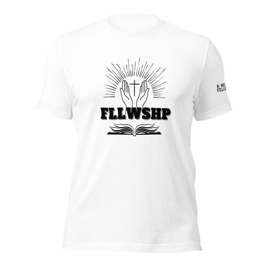 FLLWSHP T-shirt (black print)